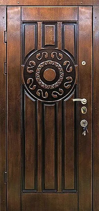 Входная дверь Mesonet-10 (Порошковое напыление / МДФ Винорит) - внутренняя сторона