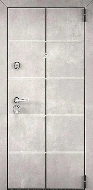 Входная дверь Mesonet-10 (Порошковое напыление / МДФ Винорит) - внешняя сторона